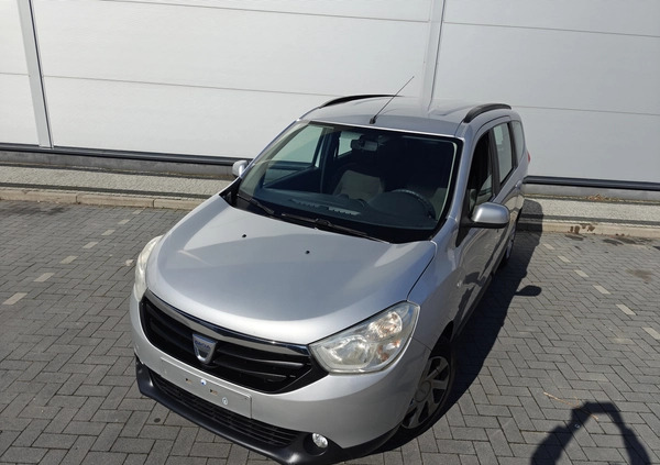 Dacia Lodgy cena 22900 przebieg: 187200, rok produkcji 2012 z Mońki małe 704